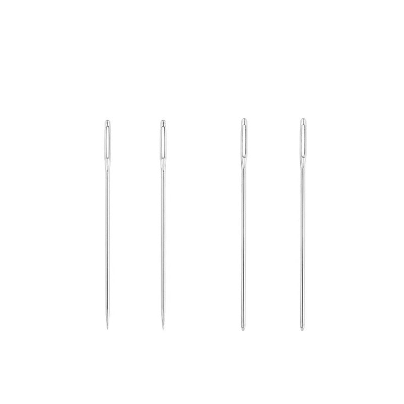 Wholesale 25pcs Household Pointed Hand Sewn Blunt Head Gold Tail Sewn Quilt Cross Stitch Sewing Needle