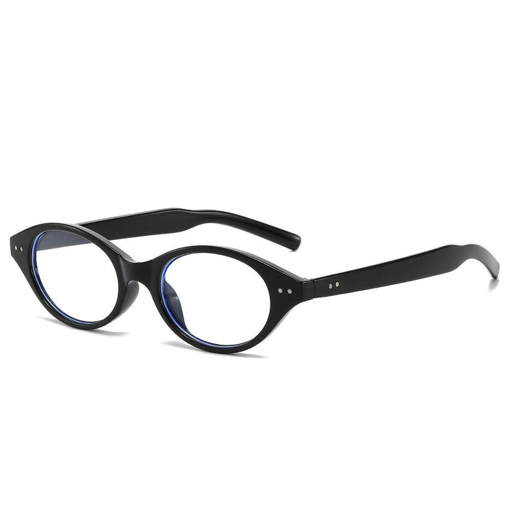 Wholesale Oval Blue Light Blocking Plain Glasses
