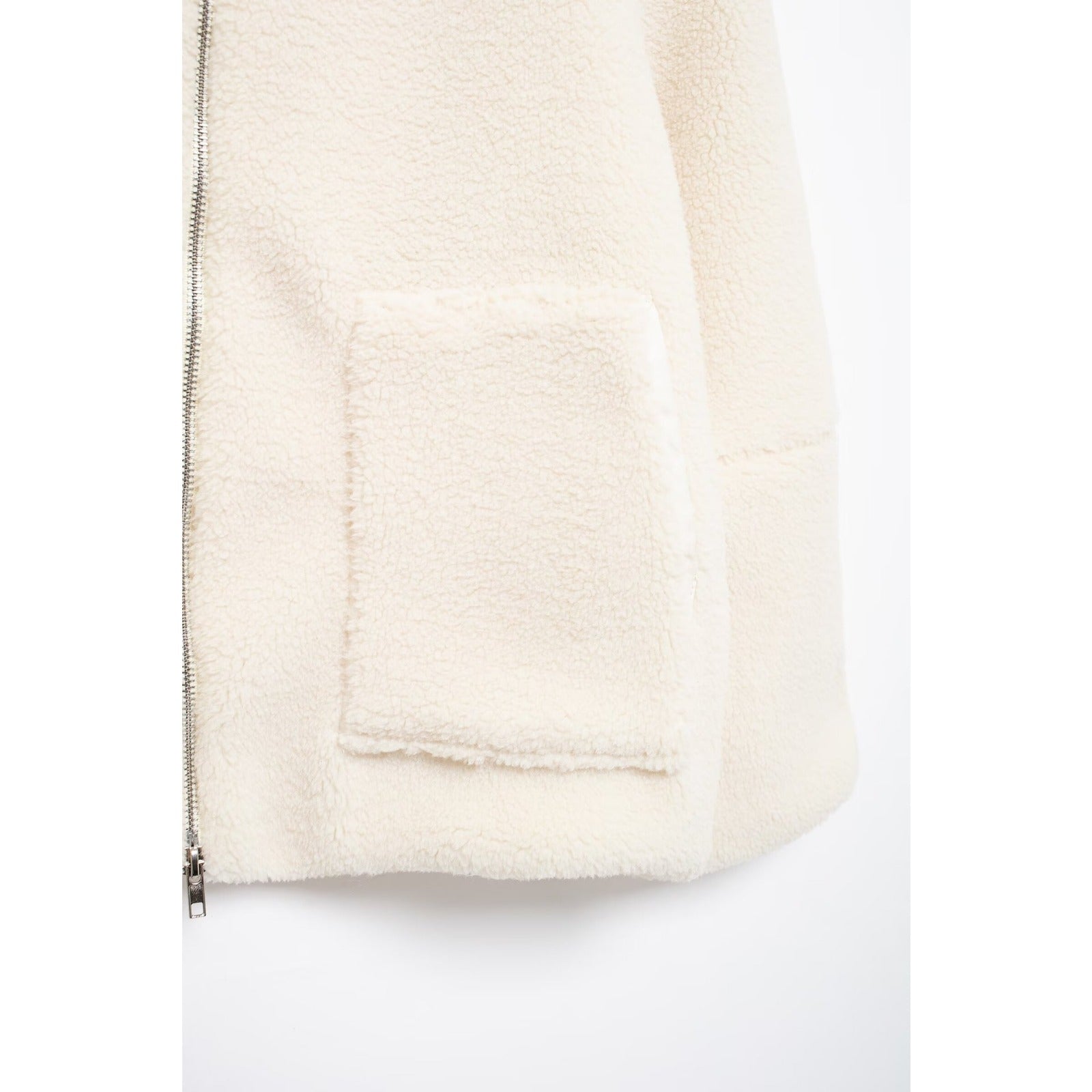 Wholesale Autumn and Winter New Solid Color Languid Style Lambswool Turtleneck Coat