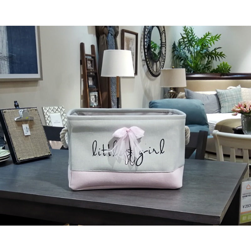 Wholesale Cotton and Hemp Ballet Girls Large Capacity Storage Box