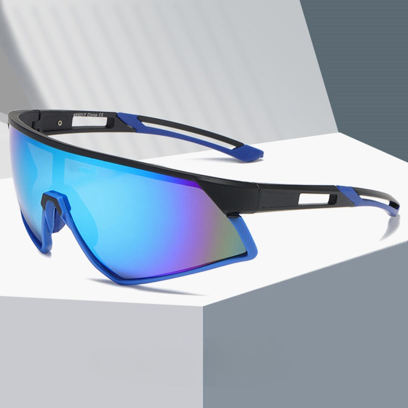Wholesale One Piece Sports Protective PC Sunglasses