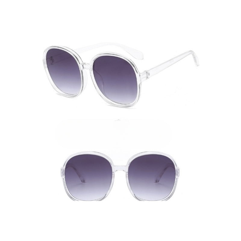 Wholesale Circular Large Frame PC Sunglasses