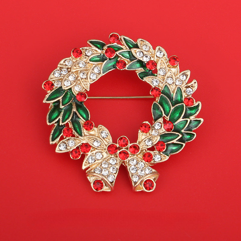 Wholesale Christmas Zinc Alloy Brooches