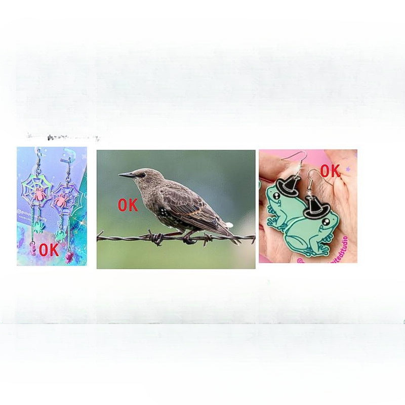 Wholesale Reversible Acrylic Christmas Heels, Stockings, Long Legs, Table Lamp Earrings