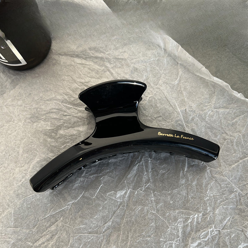 Wholesale French Acetate Curved Leopard Hair Clips