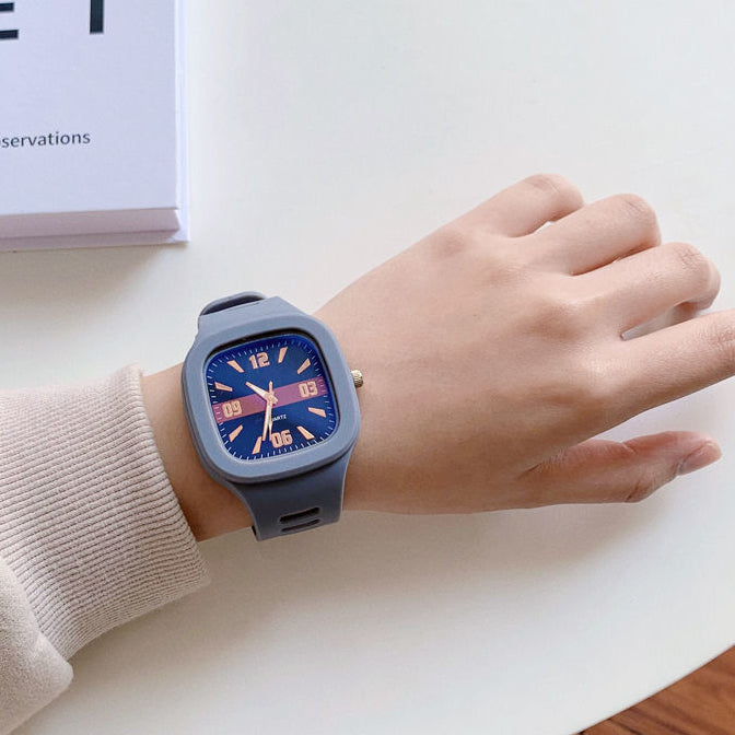 Wholesale Silicone Square Watch