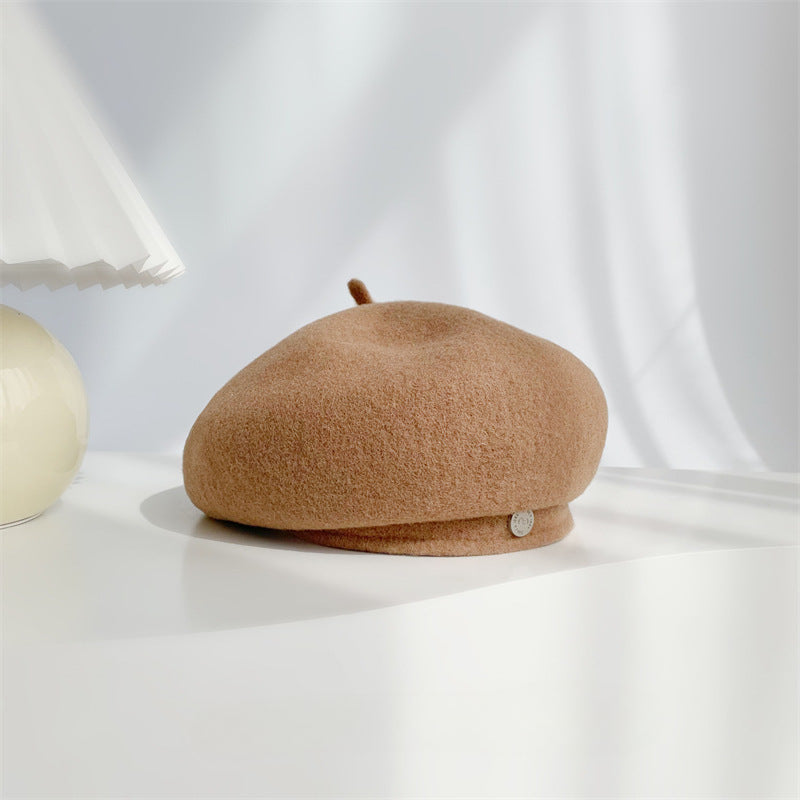 Wholesale 2023 Woolen Large Beret