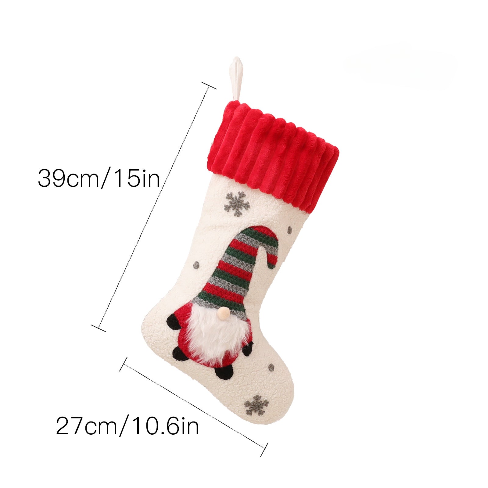 Wholesale Christmas Knitted Socks Dolls Children Candy Gift Bags