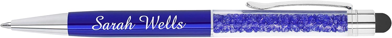 Wholesale 10pcs/100pcs Custom Text Crystal Ballpoint Pen