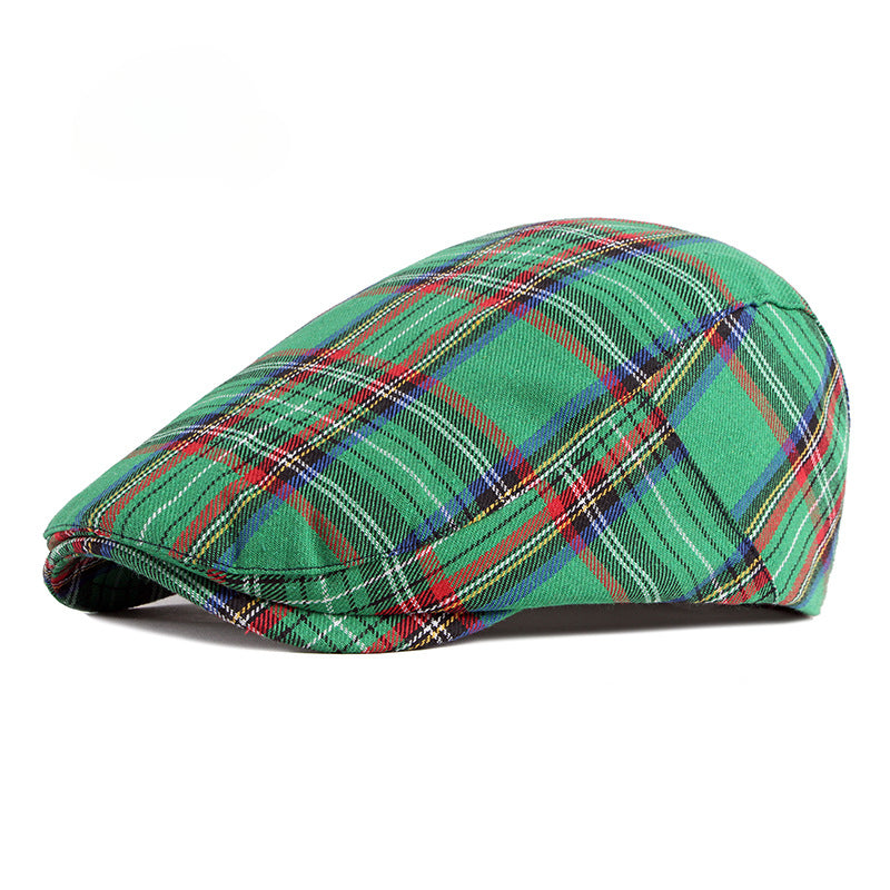 Wholesale Polyester Plaid Beret