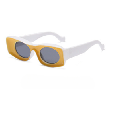 Wholesale Square Candy Color PC Sunglasses