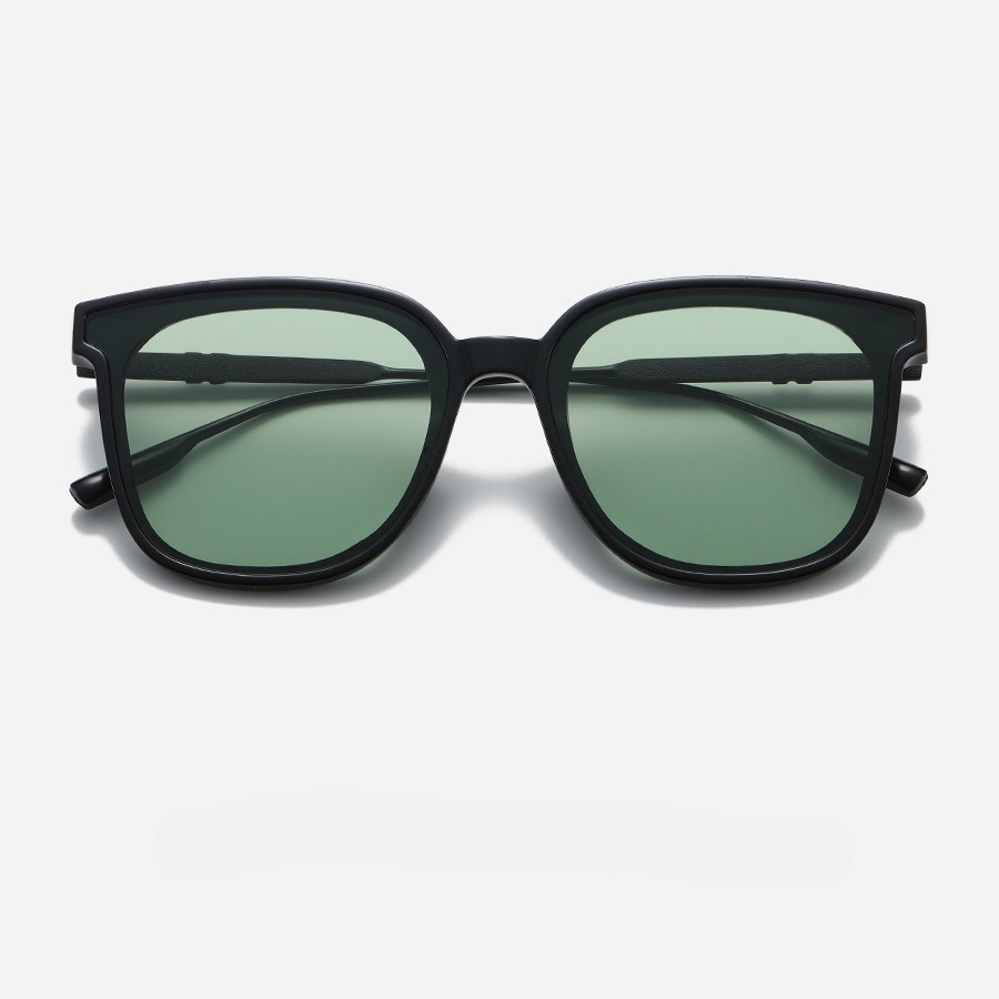 Wholesale UV Protection Square PU Sunglasses