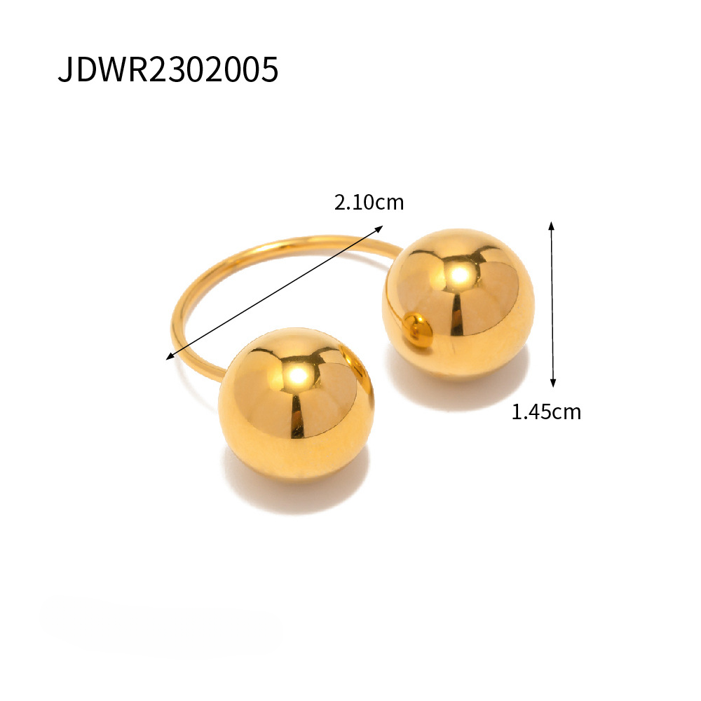 Anillos de pelota grandes y pequeños acero inoxidable al por mayor