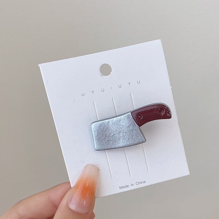 Wholesale Imitation Food Resin Hairpin