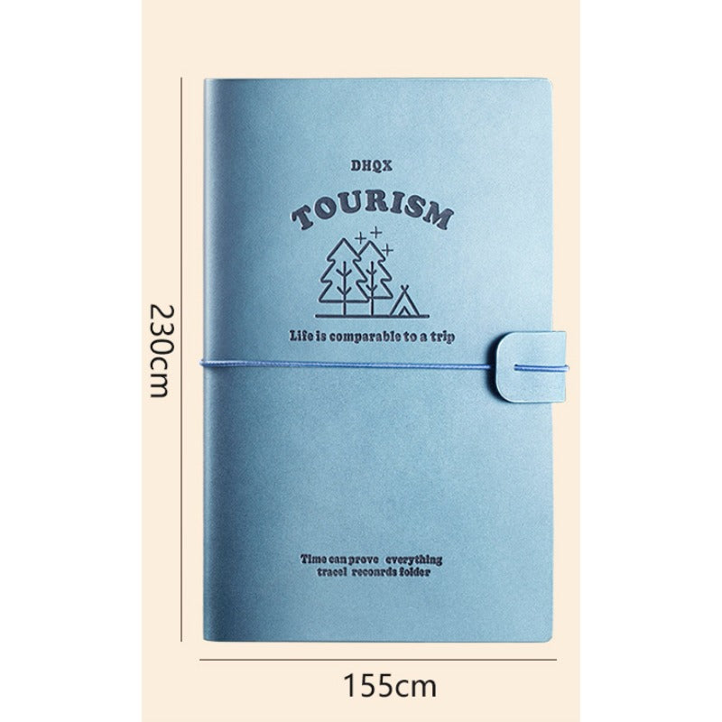 Wholesale PU Ticket Stub Collection Booklet Loose Leaf Travel Polaroid Commemorative Booklet