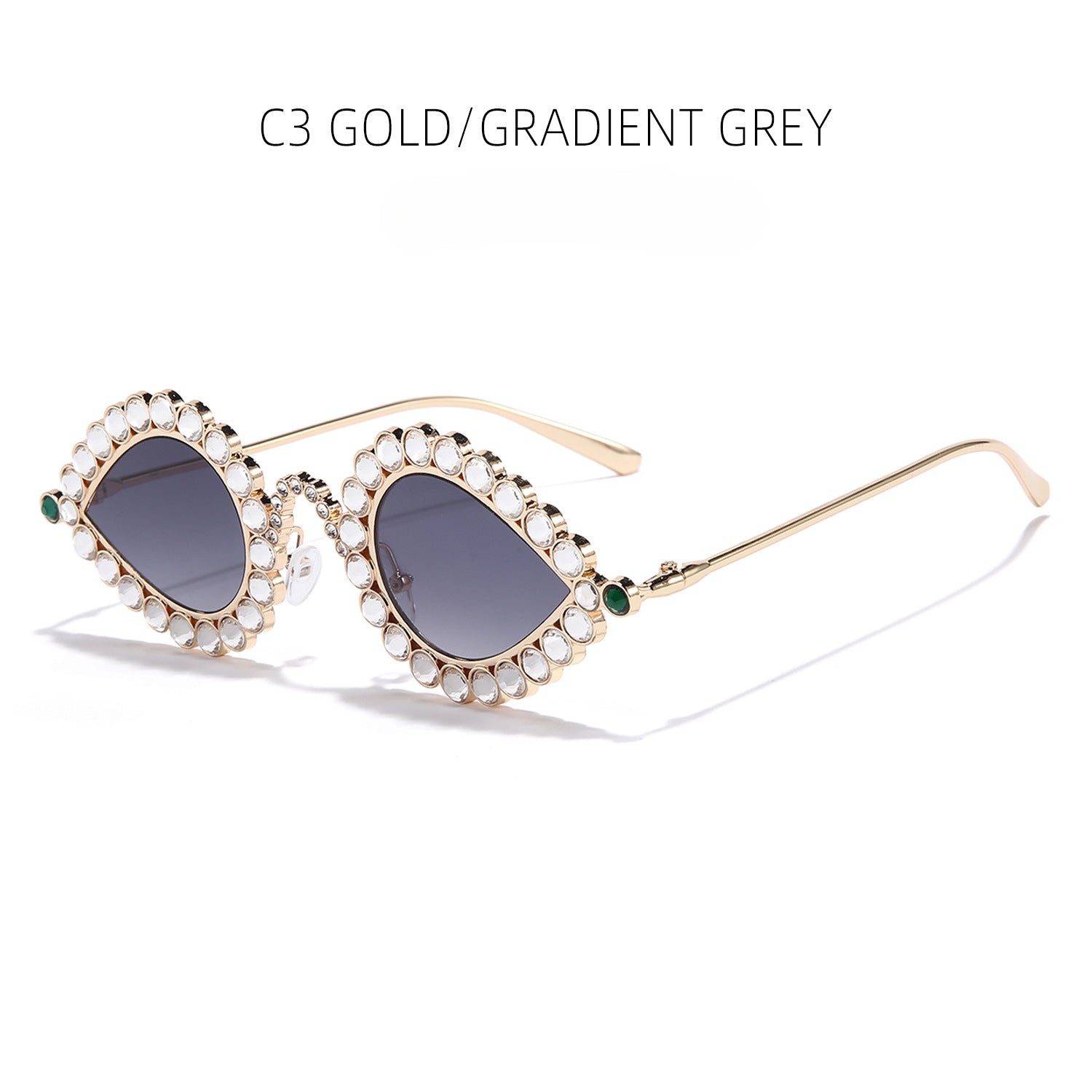 Wholesale PC Diamond Inlaid Sunglasses and Sunglasses