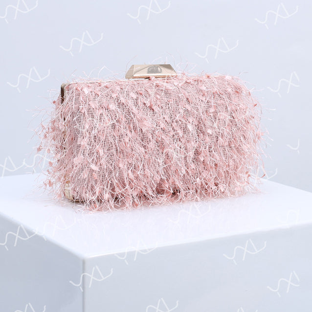 Wholesale Polyester Tassel Crossbody Shoulder Bag, Wedding Bag, Handbag