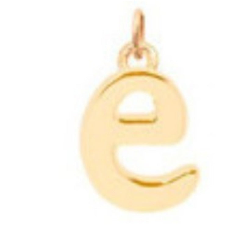 Wholesale Candy Colored Letter Titanium Steel Necklaces