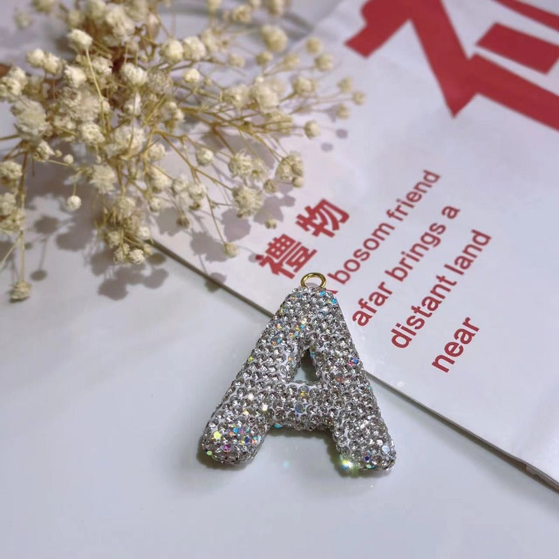 Wholesale Optional Color Letter Car Keychains