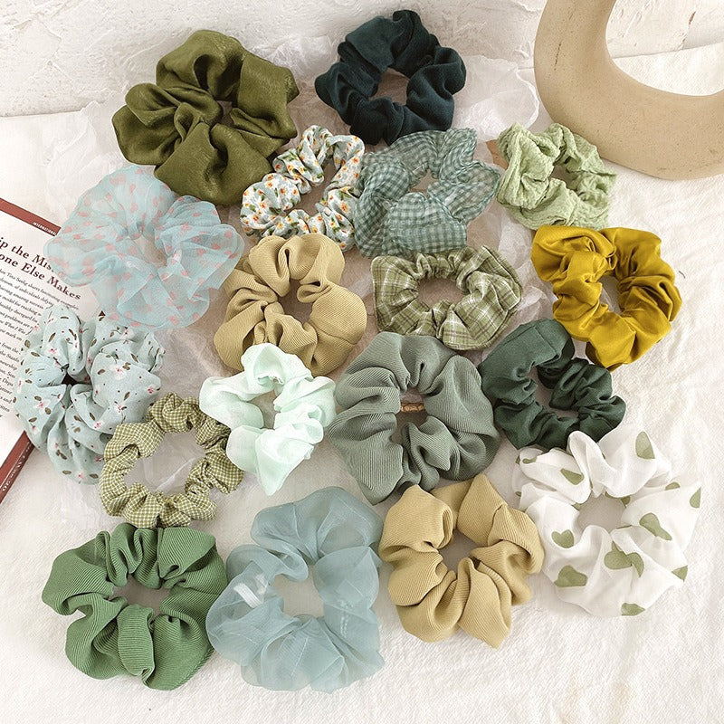 Wholesale Hair Art Plaid Hair Ties