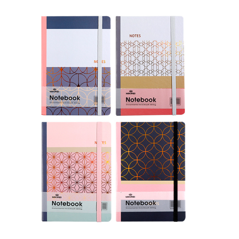 Wholesale 4pcs/pack Paper A5 Horizontal Notebook