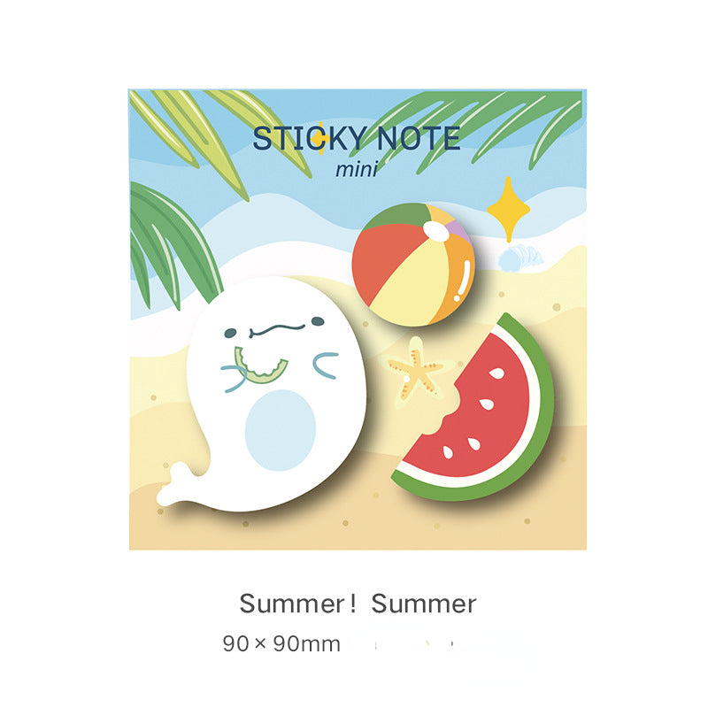 Wholesale Cute Cartoon Halloween Rainbow Paper Sticky Notes