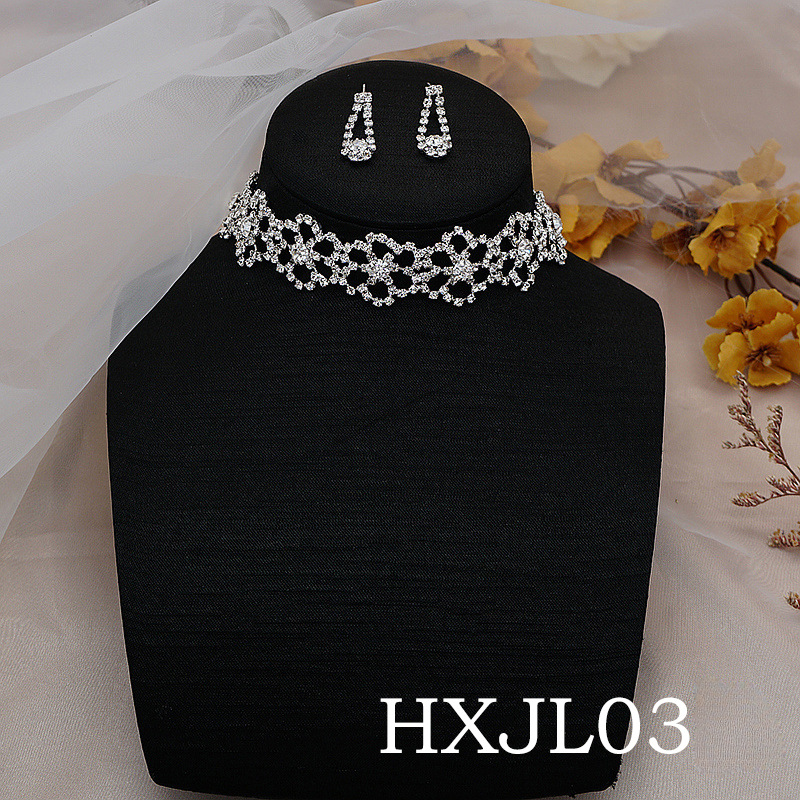 Collares de flores de diamantes al por mayor de diamantes