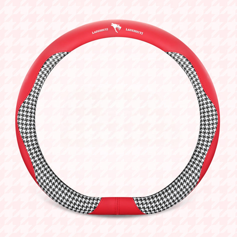 Wholesale ABS Houndstooth Handlebar Cover