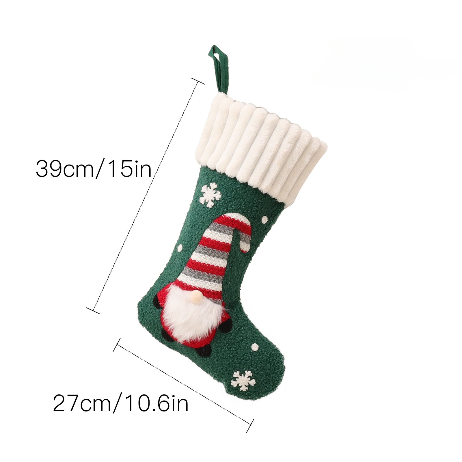 Wholesale Christmas Knitted Socks Dolls Children Candy Gift Bags