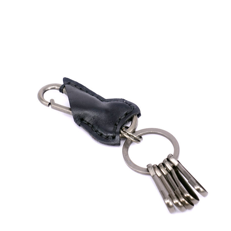 Wholesale Vintage Cowhide Men's Keychains