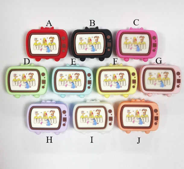 Wholesale 30pcs Cartoon 3D Luminous Silicone Beads Glow in The Dark Focal Beads