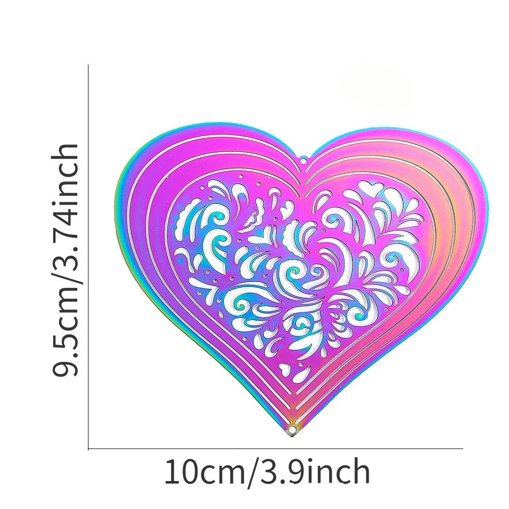 Wholesale 3D Rotating Stainless Steel Wind Chimes