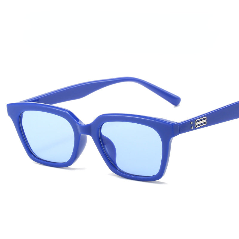 Wholesale Small Frame Rice Nail Cat Eye Square PC Sunglasses