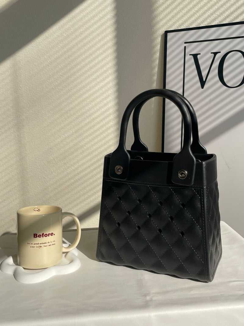 Wholesale EVA Niche Creative Fashion DIY Diamond Grid Handbag