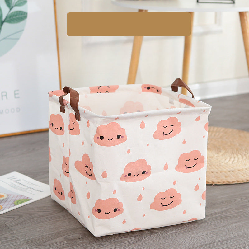 Wholesale Cotton and Linen Foldable Waterproof Portable Storage Box