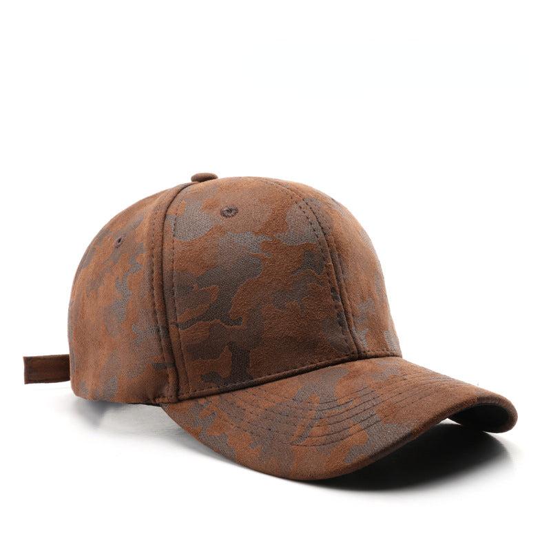 Wholesale Autumn and Winter Thickened Camouflage Light Board Cotton Baseball Cap