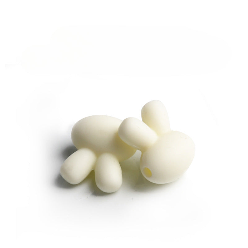 Wholesale 100PCS/PACK16MM Rabbit Silicone Beads