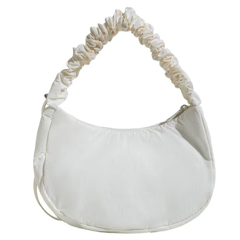 Wholesale Cloud Clover Underarm Pleated Sports Leisure Shoulder Bags