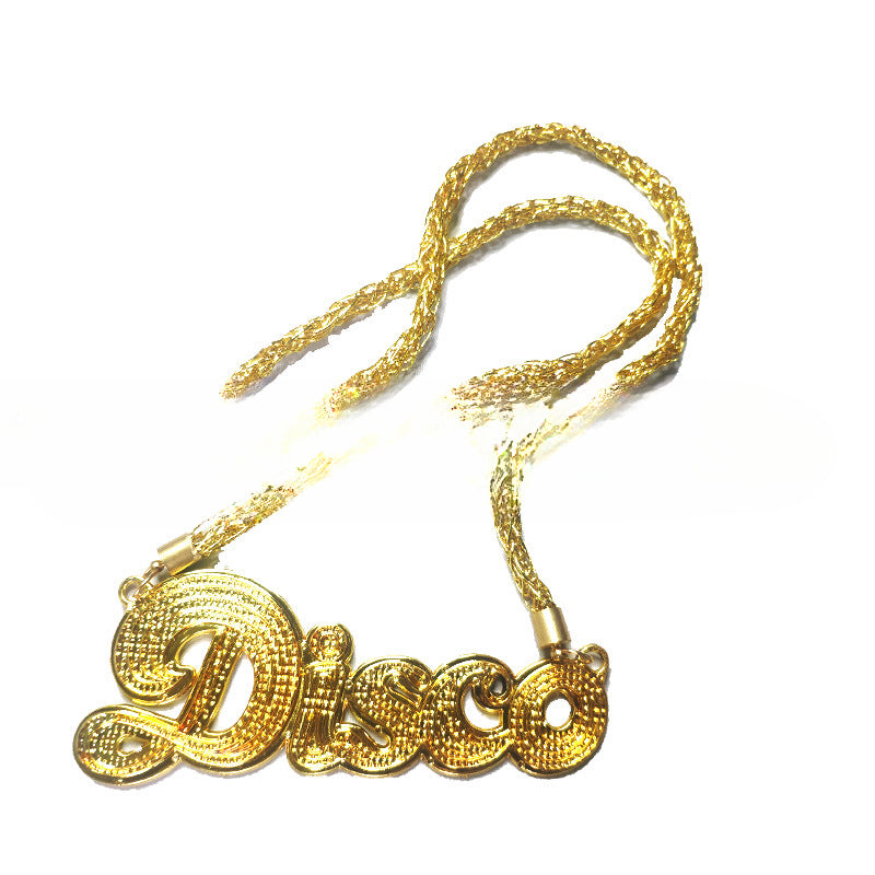 Wholesale Disco Retro Four Piece Set Elvis Presley Glasses Sequin Headband Globe Round Earrings