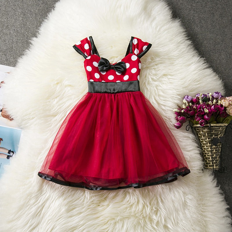 Wholesale Bow Christmas High-end Elegant Baby Clothes