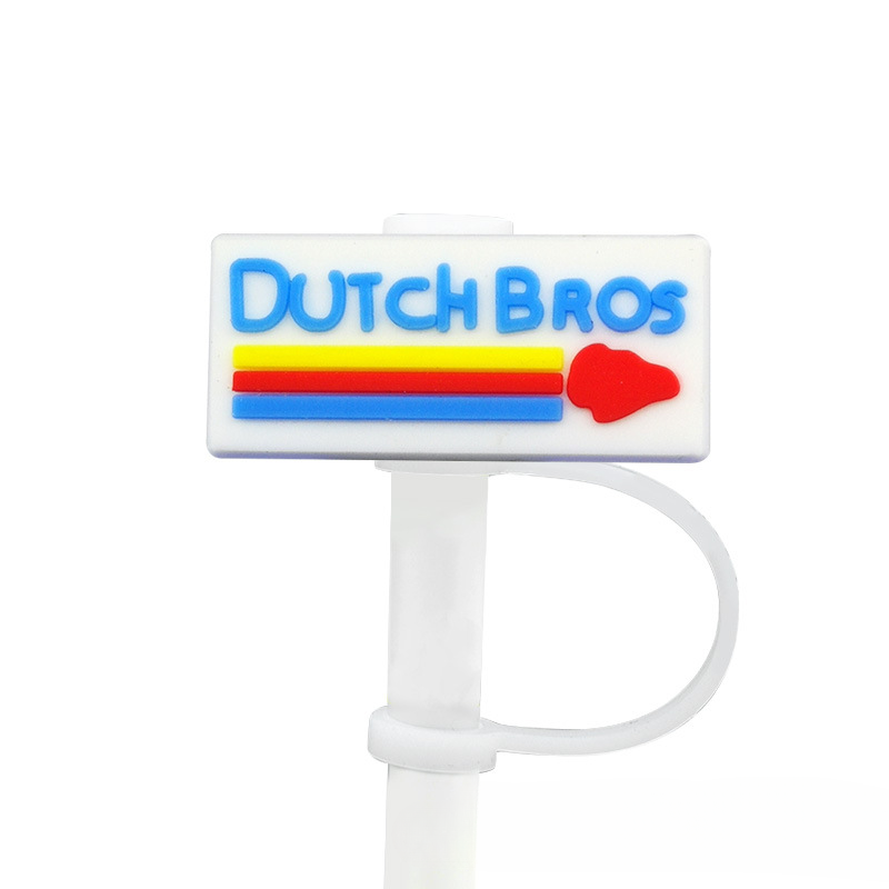 Wholesale 10PCS PVC Cute Cartoon Straw Tube Cap