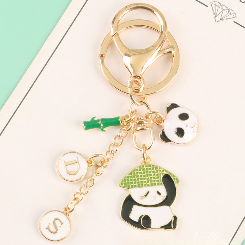 Wholesale Panda Alloy Keychain