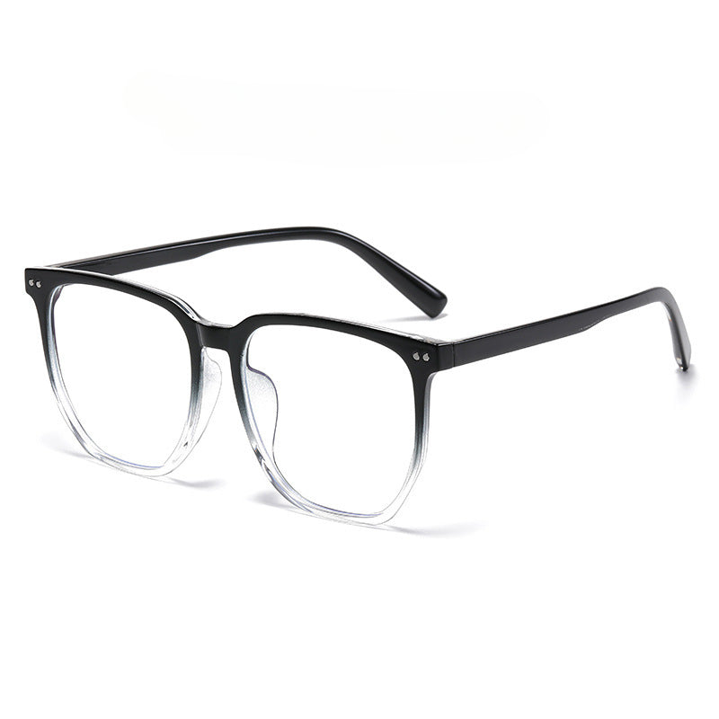 Wholesale New Gradient Large Frame PC Glasses