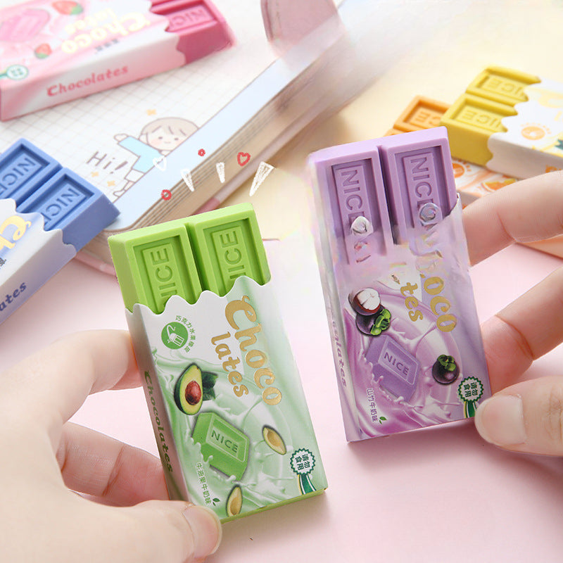 Wholesale Cartoon Chocolate Erasers
