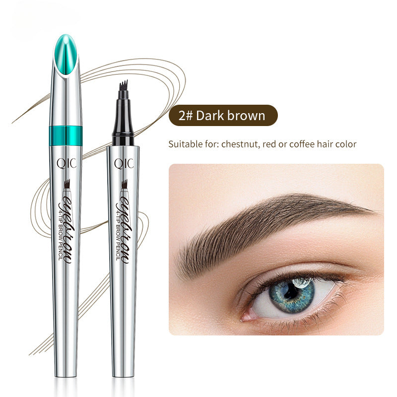 Wholesale Waterproof and Non Fading Plastic Eyebrow Pens