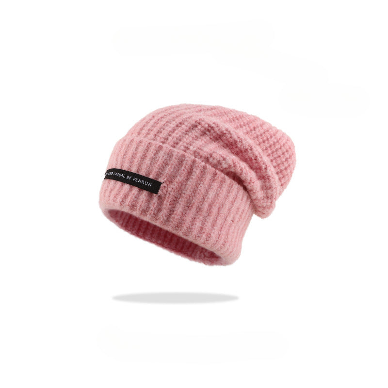 Wholesale New Loose Cold Thickened Knitted Hat