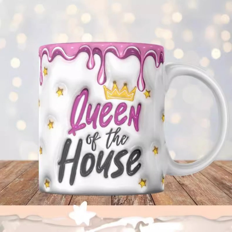 Wholesale Mother's Day in My Mom Ear Ceramic Mugs