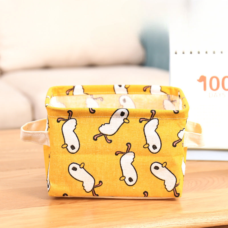 Wholesale Cotton and Linen Tabletop Miscellaneous Storage Box