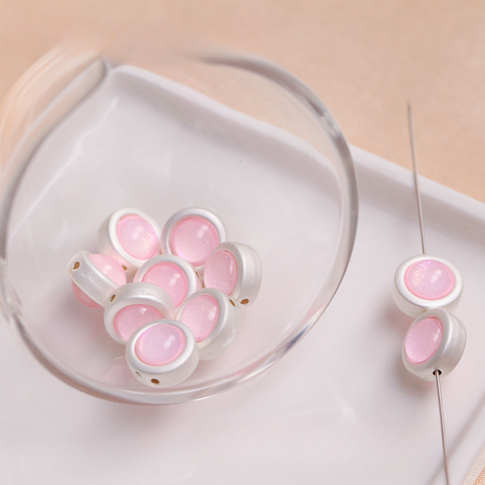 Wholesale Alloy Zircon Heart Star Scattered Beads