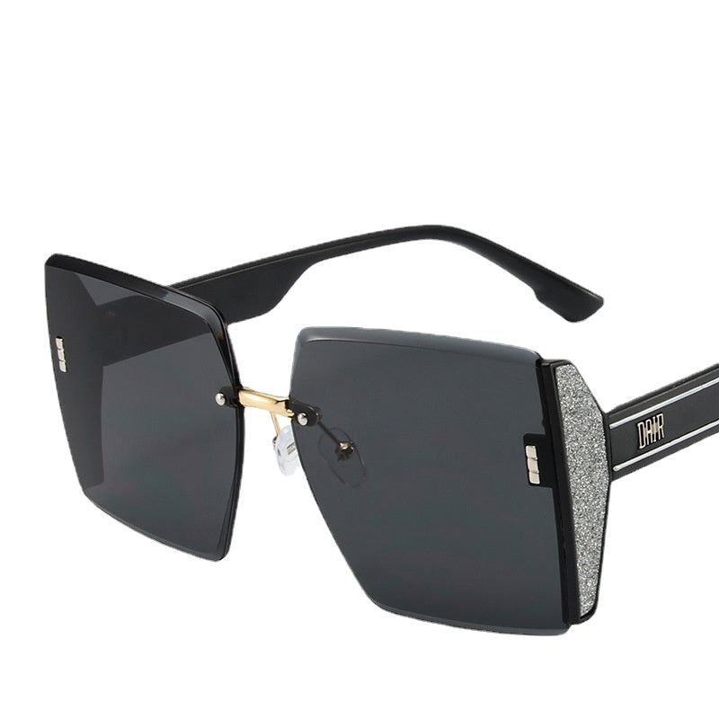 Wholesale 2023 PC Large Frameless Square Sunglasses